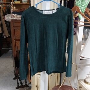Vtg. Refernce Point Forest Green Women's Top